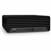 HP Pro SFF 400 G9 small form factor desktop in professional black.