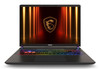 Front-facing MSI Vector 16 HX AI showing the 16-inch QHD+ 240Hz display and SteelSeries RGB keyboard.