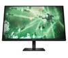 Front-facing layout of the black HP OMEN 27qz gaming monitor showcasing the wide 27-inch QHD IPS anti-glare high-refresh panel.