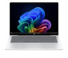 Front view focusing on the rich 14 inch 2K OLED multi touch screen displaying highly contrasting colors and deep black levels.