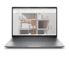 Thin-bezel 16-inch WQUXGA anti-glare display showing vibrant colors and hybrid 5MP IR webcam setup.