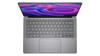 Overhead perspective of the compact spill-resistant backlit keyboard deck and integrated precision trackpad surface.