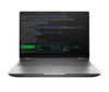 Open front view of HP ZBook Fury G1i mobile workstation in Meteor Silver displaying the large 16-inch screen.