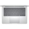 Overhead view highlighting the full-size backlit spill-resistant premium keyboard, multi-touch clickpad, and biometric fingerprint scanner.