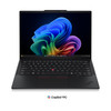 Lenovo ThinkPad T14s Gen 7 14-inch laptop in black viewed from a front-quarter angle.