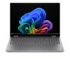 HP OmniBook X Flip 16T-AS000 2-in-1 Notebook – Front view displaying 16 Inch WUXGA touchscreen display and Eclipse Gray chassis