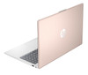 HP 15-fd0637nr 15.6-Inch HD Touchscreen Laptop – Front View Displaying Pale Rose Gold Finish and Touch Display Panel
