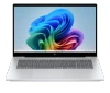 HP OmniBook 7 17T-DC000 Laptop – Front View in Glacier Silver