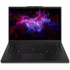 Lenovo ThinkPad P14s Gen 6 14.5-inch Mobile Workstation – Front view showing black aluminum chassis and 14.5-inch anti-glare display