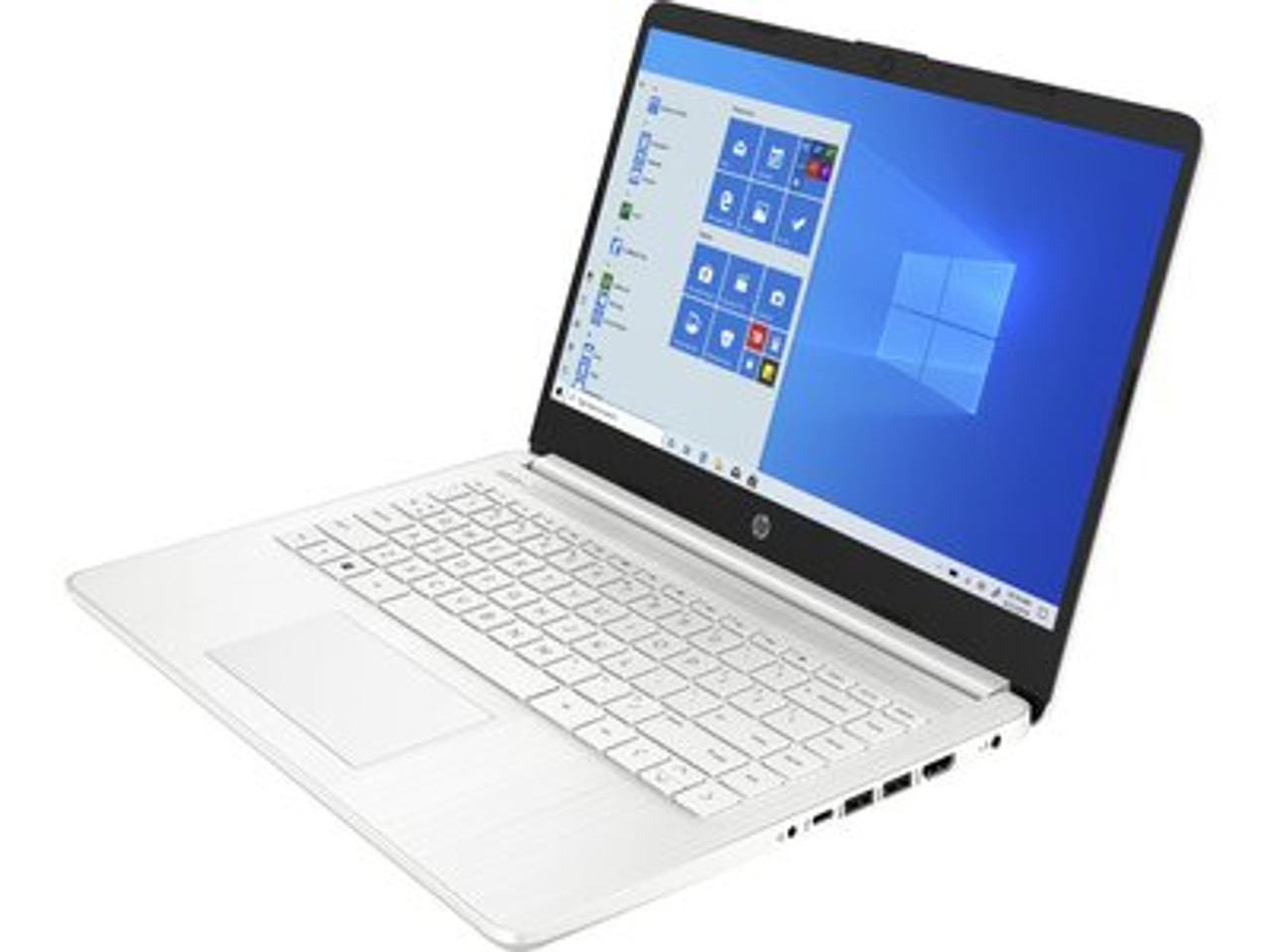 HP 14 Laptop Intel Celeron 4GB Memory 64GB eMMC Snowflake White