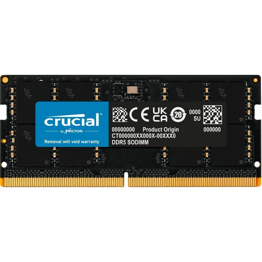 【未使用】Micron純正 DDR5-5600 SO-DIMM 32GB Micron Crucial 32gb Ddr5-5600 Sodimm Cl46 (16gbit)