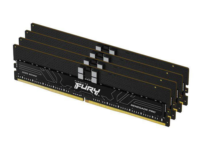 キングストン FURY Renegade Pro ECC Registered Kingston FURY Renegade Pro 128GB (4x32GB) DDR5 6000MT/s CL32 ECC