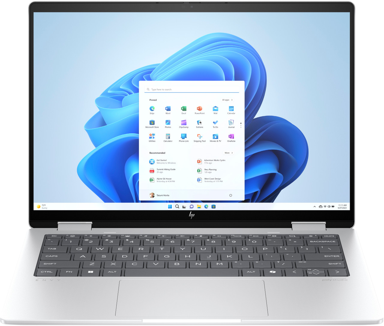 HP ENVY x360 14-fa0023dx 2-in-1 Laptop - Ryzen 7 8840HS, 16GB RAM 