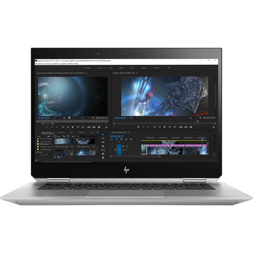 HP ZBook Studio x360 G5 - 15.6" Touch, Intel i7, 16GB RAM, 512GB SSD, Quadro P2000 4GB, Windows 10 Pro, 8XA66UT