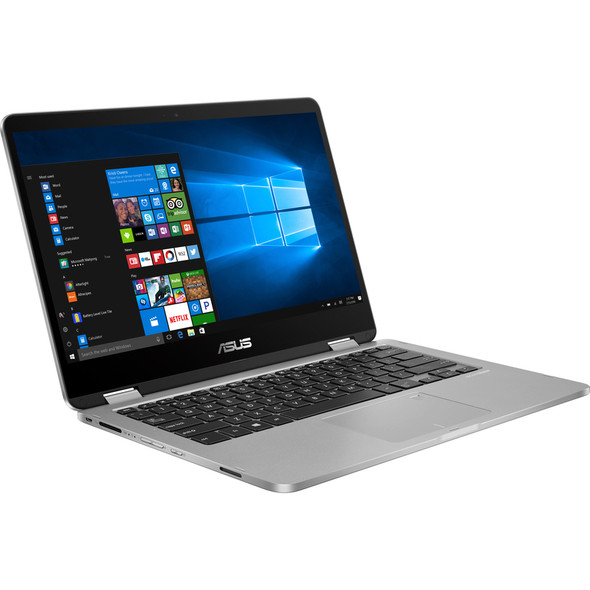 Asus VivoBook Flip 14 - 14" Touch, Intel N4020, 4GB RAM, 64GB eMMC, Windows 10 S Mode