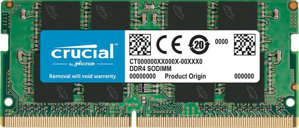 Crucial 16GB DDR4 2400 SODIMM Memory Module