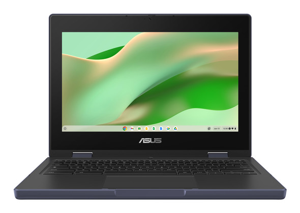 ASUS Chromebook CR11 Flip laptop with Intel N100, 8GB RAM, 64GB storage, 11.6-inch touchscreen, Chrome OS