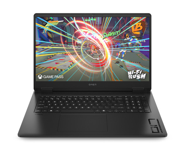 HP OMEN 17-db1500nr gaming laptop with Ryzen AI 7, 16GB DDR5, 512GB SSD, 17.3-inch 144Hz display
