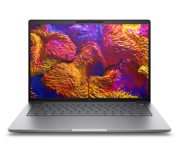 HP ZBook 8 G1ak 14" AI Mobile Workstation PC – AMD Ryzen AI 7 Pro, 32GB RAM, 512GB SSD, Touchscreen, Windows 11 Pro - Front view
