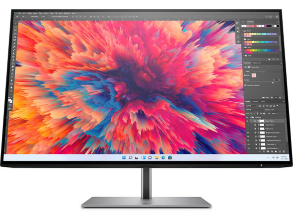 HP Z24q G3 23.8" QHD IPS Monitor – 2560x1440, HDR, 400 nits, USB Hub, Height & Tilt Adjustable