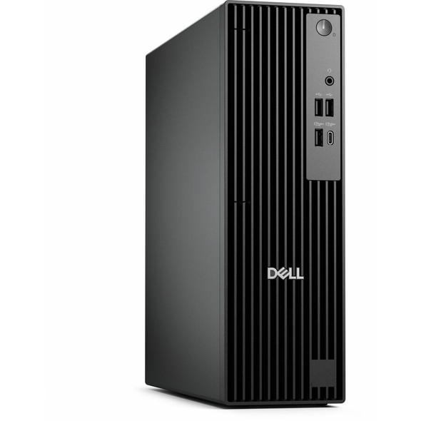 Dell Pro Slim QCS1250 AI-powered desktop with Intel Core Ultra 5 235 processor, 16GB DDR5 RAM, 512GB SSD, and Windows 11 Pro—compact, high-performance solution for modern business and productivity.
