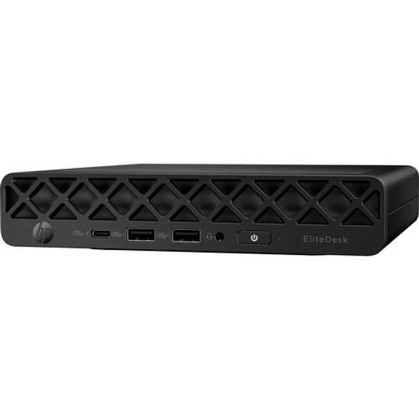 HP EliteDesk 8 Mini G1i Desktop with Intel Core Ultra 7 processor, 16GB DDR5 RAM, 512GB SSD, AI Boost technology, Windows 11 Pro, and Wolf Pro Security – compact and secure high-performance business desktop.