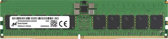 Micron Crucial DDR5 RDIMM 32GB 6400MHz CL52 ECC Server Memory