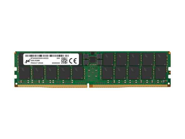 Micron Crucial DDR5 RDIMM 96GB 6400MHz CL52 ECC Registered Server Memory Module