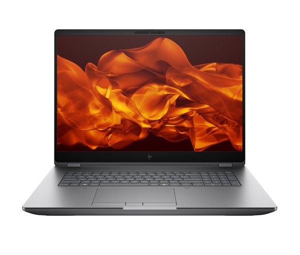 HP ZBook Fury 18 G1i — front view showing 18-inch anti-glare display and chassis.