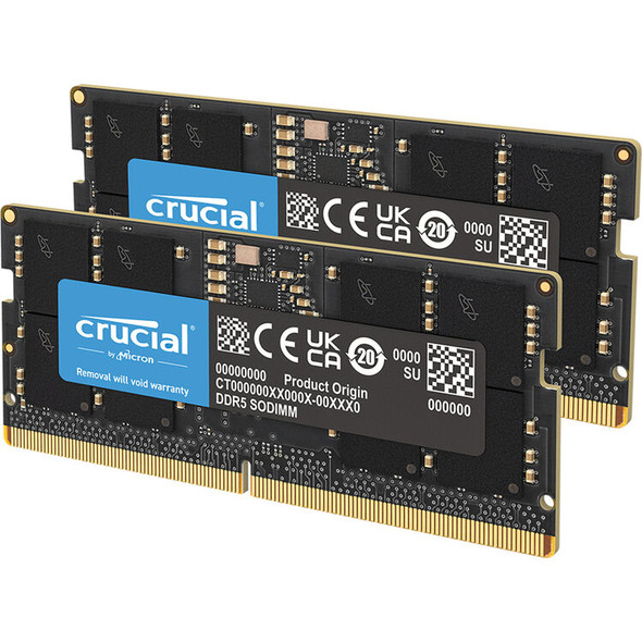 Crucial 32GB Kit of 2 DDR4 3200 SODIMM Memory Modules