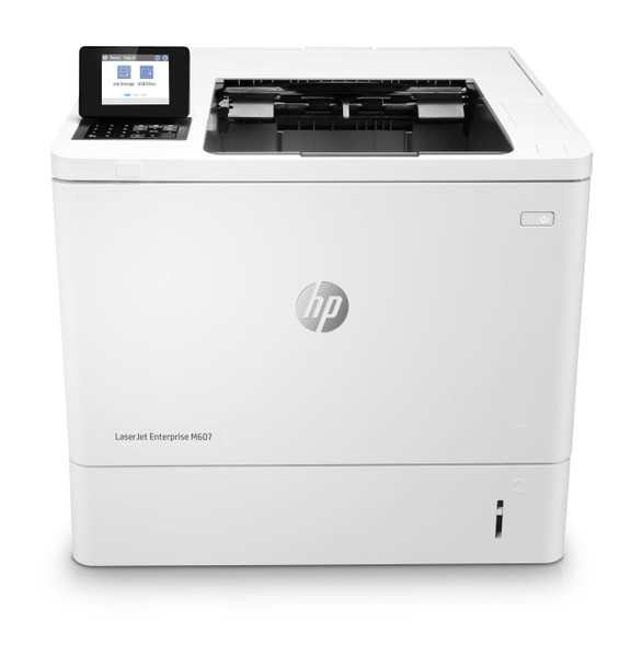 Manufacturer renewed HP LaserJet Enterprise M607n mono laser printer 55ppm 1200x1200 with Ethernet and USB