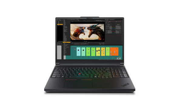 High-performance Lenovo ThinkPad P16 Gen 3 mobile workstation, NVIDIA RTX PRO 4000, professional graphics and AI tasks