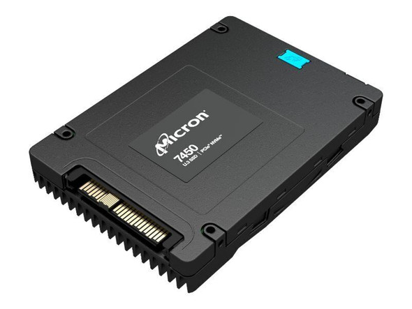 Micron 7450 MAX 1.6TB U.3 Enterprise SSD front view