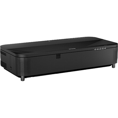 Epson 815E FHD laser projector with 5000 ANSI lumens, enterprise connectivity, energy-efficient refurbished design