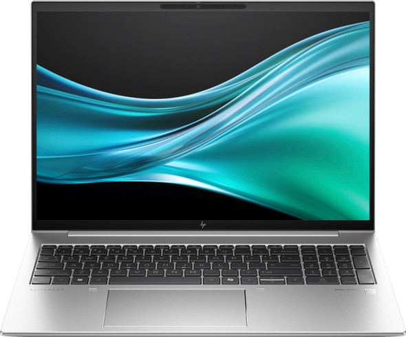 HP EliteBook 865 G11 16-inch business laptop in silver featuring a large 16:10 touchscreen and premium aluminum chassis for enterprise productivity.