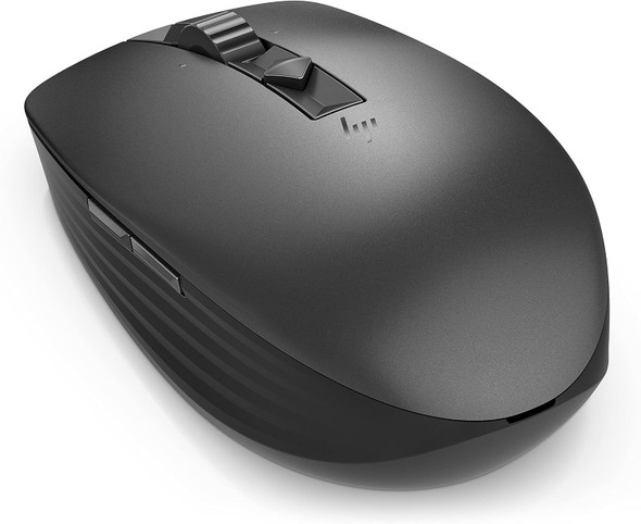 HP Wireless Multi-Device 635 Mouse - Travel Mouse - Wireless - Bluetooth - Black - USB - 4 Button(s)