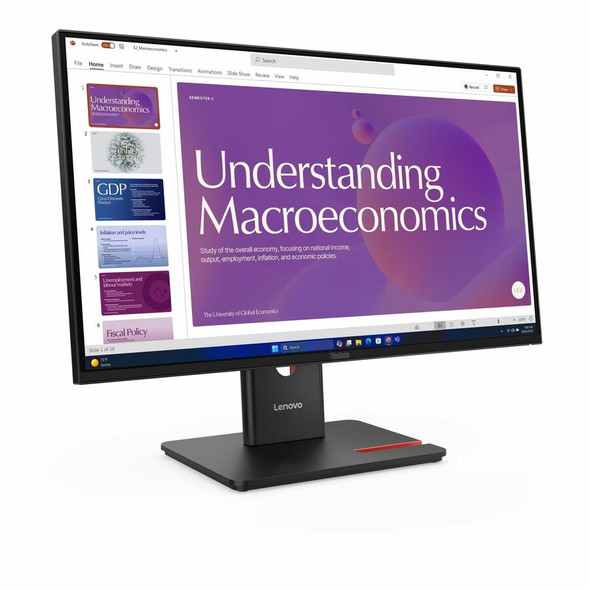 Lenovo ThinkVision P24QD-40 23.8” QHD IPS USB-C Monitor