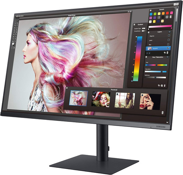 Samsung ViewFinity TU87F 32-inch 4K Monitor with VA Panel, Thunderbolt, HDR, and Adjustable Stand