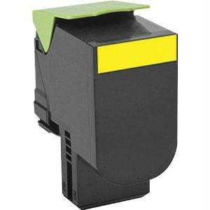 Toner Cartridge - Yellow - 1000 Pages - Lexmark Cx410de,cx410de Gov S70 Hv,cx410