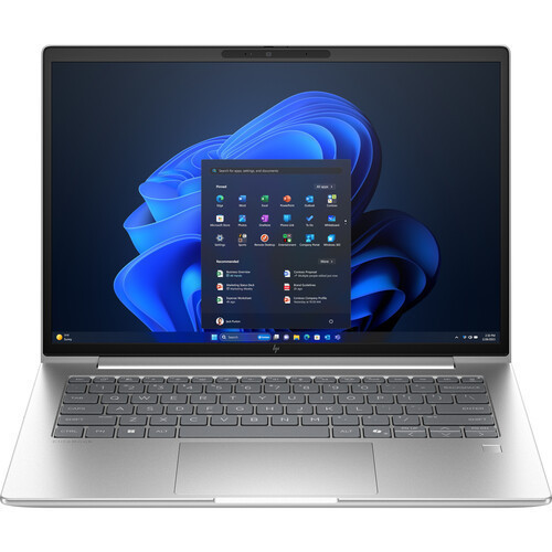 HP EliteBook 6 G1a 14-inch business notebook with Pike Silver Aluminum finish and WUXGA display