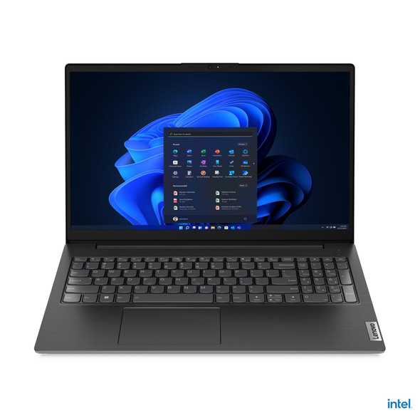 Lenovo V15 Gen 4 15.6 Laptop – Front View Open Displaying Full HD Screen