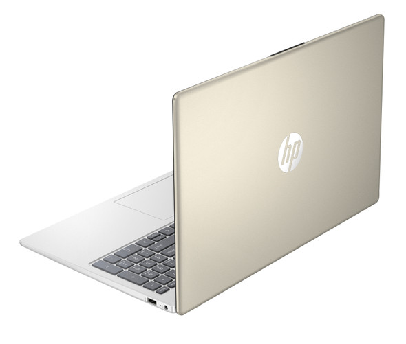 HP 15-fd0539nr 15.6" HD Laptop – Intel N100 Quad-Core, 4GB RAM, 128GB UFS, Win 11 Home – Warm Gold