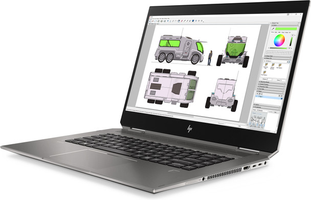 HP ZBook X360 Studio G5 WorkStation | Intel i7 - 2.20GHz, 8GB RAM, 256GB SSD, Quadro P1000 4GB, 15.6” Touchscreen, Windows 10 Pro