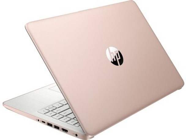 HP 14 Laptop - 14" Touch, Intel Celeron, 4GB RAM, 64GB SSD, Windows 10 S Mode, Pale Rose Gold