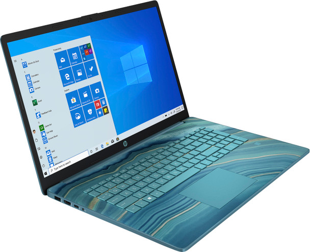 HP Laptop 17-cn0036ds - 17.3" Touch, Intel Pentium, 8GB RAM, 512GB SSD, Windows 11, Teal