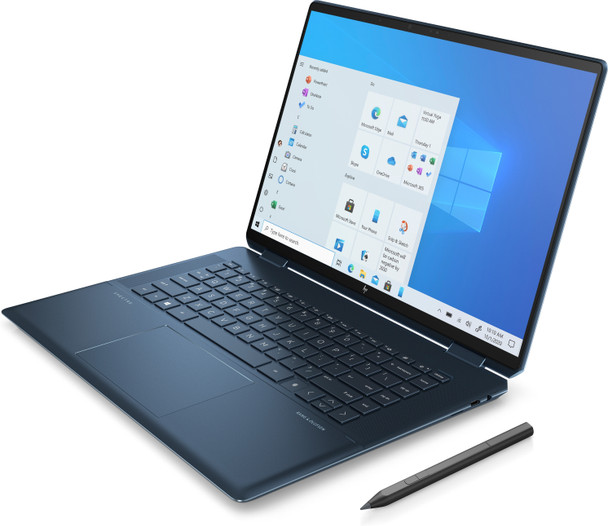 HP Spectre x360 16-f1013dx - 16" Touch, Intel i7, 16GB RAM, 512GB SSD, Windows 11, Blue