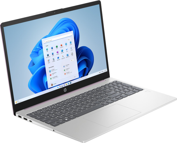 HP 15-fd0108ds 15.6" Laptop - Intel N100, 4GB RAM, 128GB UFS, Winter Lavender & Silver