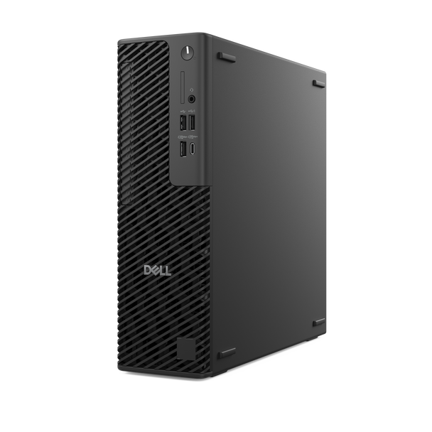 Dell Pro Max Slim FCS1250 AI PC with Intel Core Ultra 7, 16GB DDR5, and integrated optical DVD-RW drive for professional use.