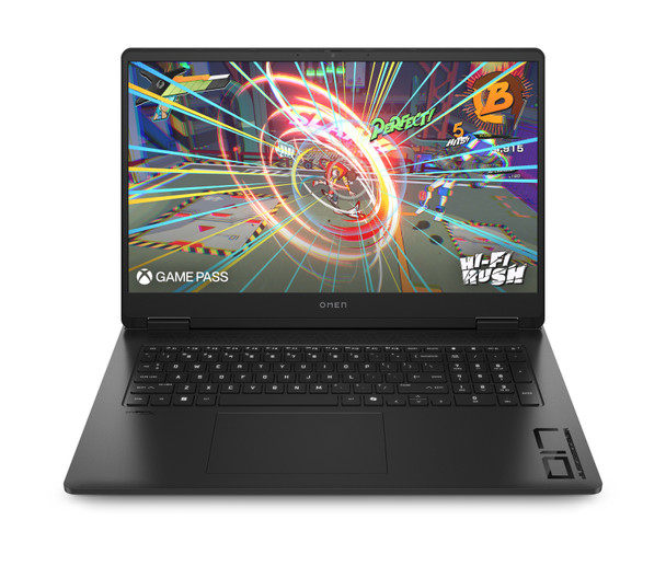 HP OMEN 17-db1500nr gaming laptop with Ryzen AI 7, 16GB DDR5, 512GB SSD, 17.3-inch 144Hz display