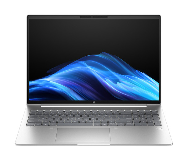 HP ProBook 4 G1a 16" Notebook – AMD Ryzen 7 250, 32GB RAM, 512GB SSD, Radeon 780M, Windows 11 Pro - Front view